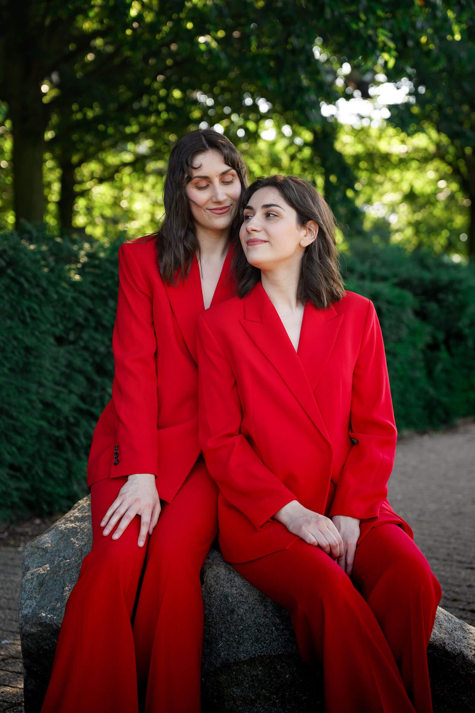 Photo de Fiona et Chiara Alaimo